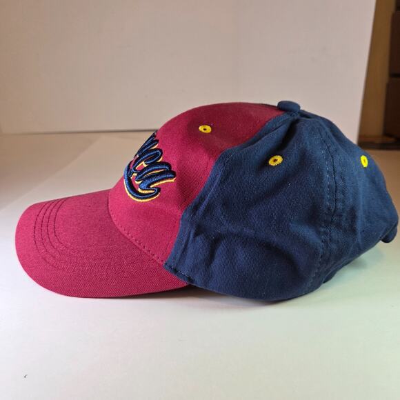 FC Barcelona Barça Adjustable Hat Rhinox Official Product Maroon Navy FCB Crest - Picture 3 of 9